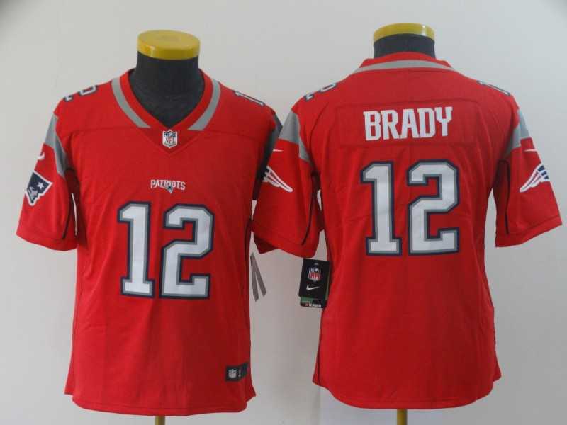Youth Nike Patriots 12 Tom Brady Red Inverted Legend Limited Jersey,We sell and wholesale Youth Nike Patriots 12 Tom Brady Red Inverted Legend Limited Jersey on line form chian!
